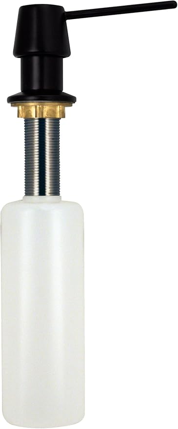Westbrass Heavy Duty Kitchen Sink Soap/Lotion Dispenser, Oil Rubbed Bronze, D2171-12