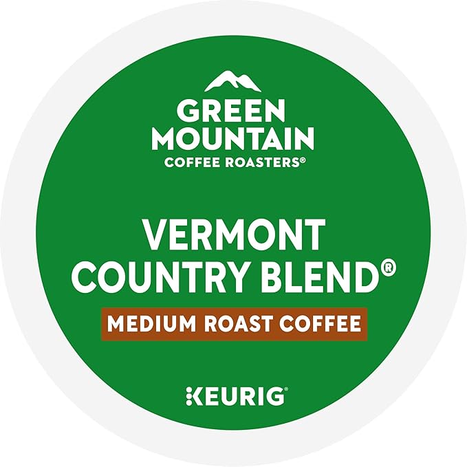 Green Mountain Coffee Roasters Vermont Country Blend, Single-Serve Coffee K-Cup Pods, Medium Roast, 96 Count