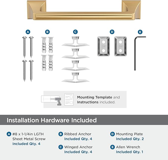 Amerock Mulholland Champagne Bronze 9 inch (229mm) Towel Bar, BH36025CZ