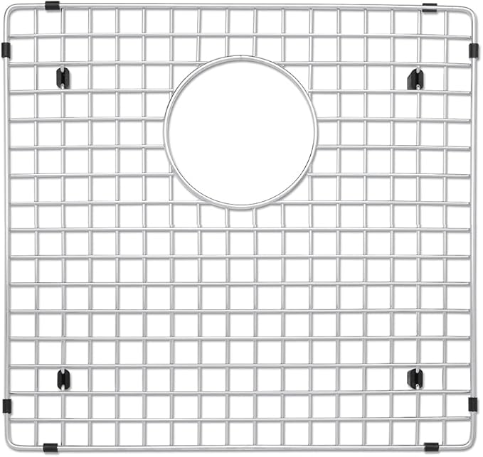 BLANCO 235971 Stainless Steel Sink Grid for Quatrus 60/40 Sink - Large Bowl