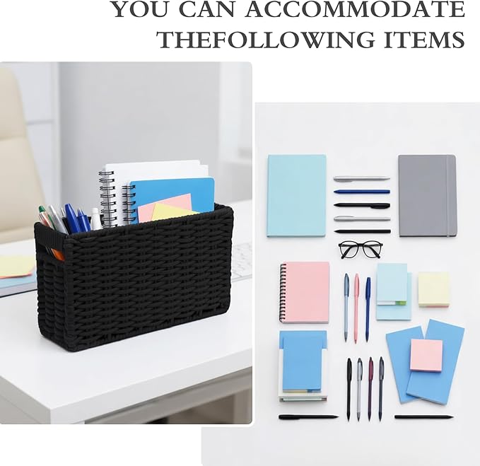 Cotton Rope Woven Bedside Caddy for Dorm Bed, Foldable Bedside Shelf Bunk Bed Accessories, College Dorm Room Essentials Hanging Organizers Storage Basket, Room Decor Magazine File Holder (Gray)