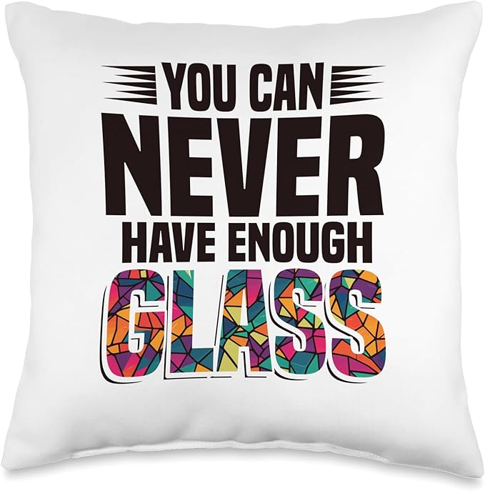 Stained Glass Beginner Kit Sheets Stained Glass Artist Throw Pillow