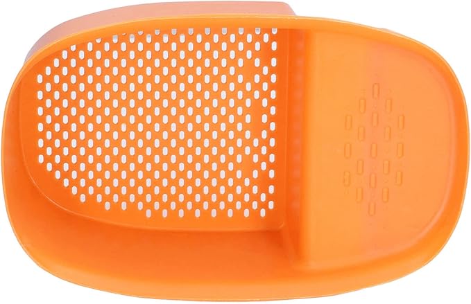 aqxreight Sink Drain Basket Household Saddle Shaped Mesh Strainer Kitchen Waste Vegetable Fruits (Orange)