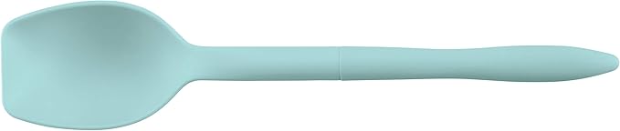 Rachael Ray Tools and Gadgets Spoon, Slotted and Solid Turners Set/ Cooking Utensils - 3 Piece, Light Blue