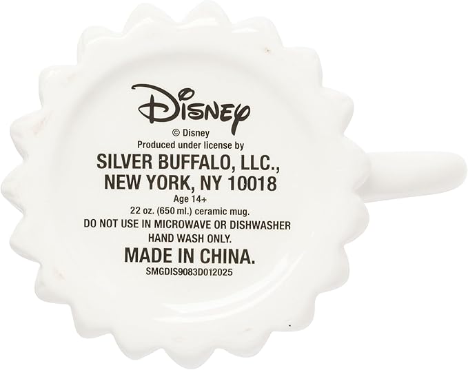Silver Buffalo Disney The Aristocats Marie Cake Ceramic 3D Sculpted Mug, 22 Ounces