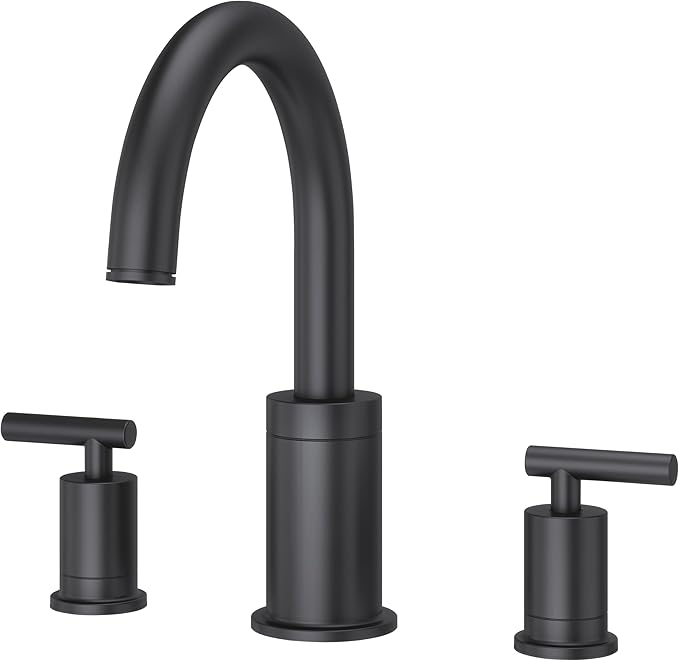 Pfister Contempra 2-Handle Roman Tub Faucet Matte Black RT65NCB
