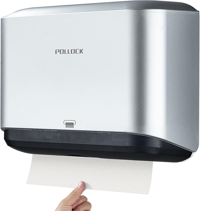 Commercial Paper Towel Dispenser Holder Wall Mount, Multi-fold Trifold C Fold Hand Towel Dispenser, Bathroom Paper Towel Dispenser, Toilet Paper Napkin Holder