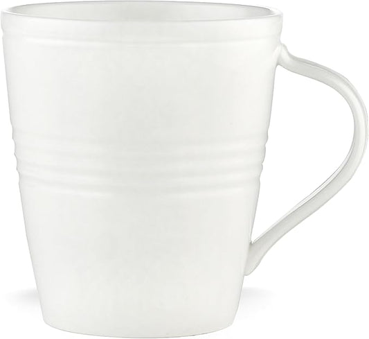 Lenox Tin Can Alley Seven Mug, 0.60 LB, White