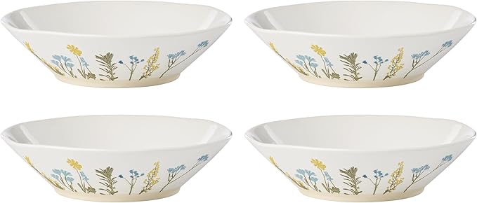 Lenox 898388 Wildflowers Pasta Bowls, Set Of 4
