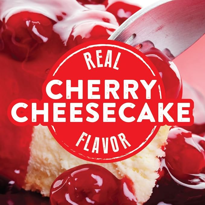 Two Rivers Coffee Cherry Cheesecake Flavored Ground Coffee, Perfectly Balanced, Always Smooth, Made with 100% Arabica Beans - Flavor Enhanced, 10 Ounce Bag