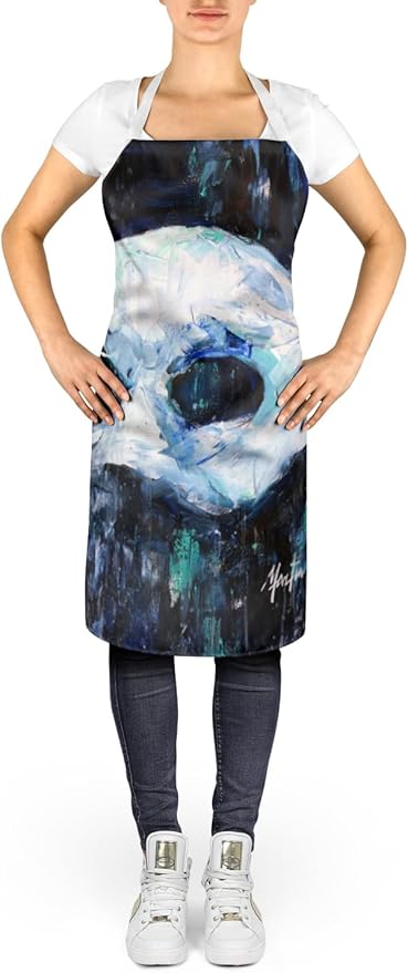 Caroline's Treasures Cryptic Mask Apron Cooking Kitchen Server Baking Crafts Gardening for Adult Women Men, Unisex, Large, Multicolor