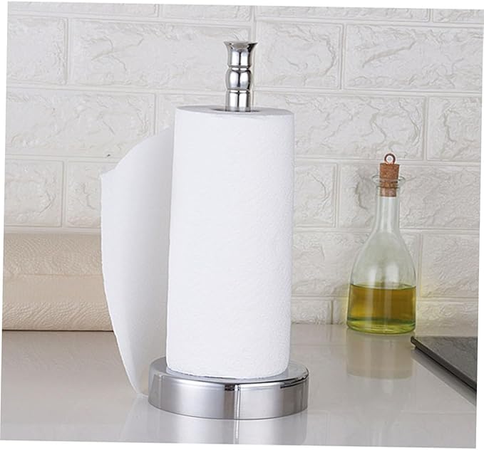 Industrial Paper Towel Holder Napkin Roll Holder for Kitchen Countertop