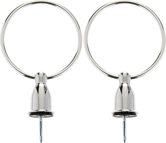Moen YB8086CH Mason Hand-Towel Ring, Chrome (Pack of 2)