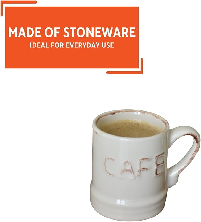 Imusa USA 6pc 3oz Beige CAFÉ Espresso Cups