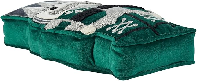 Hallmark - Decorative Throw Pillow for Couch or Bed, Holiday Home Décor, 7" x 14", (Nutcracker, Green)