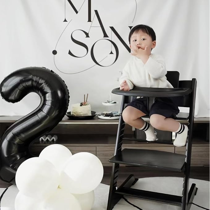 Black 12 Number Balloons 12th Birthday Decorations for Boys Girls, 21 Number Balloons 40 Inch Ballon for Marriage Proposal, Engagement, Anniversaries, Celebration Party