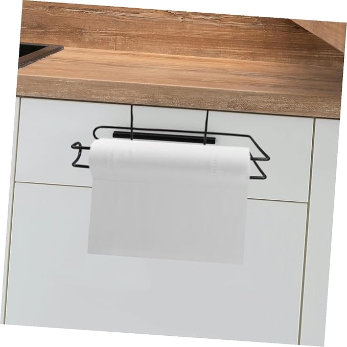Ciieeo Shelf Industrial Paper Towel Holder for Rv Kitchen Towel Rack Over Door Holder
