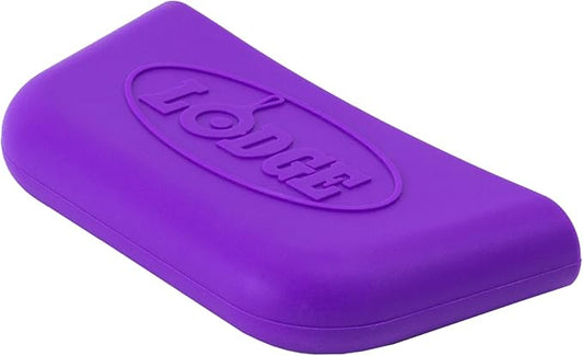 Lodge Bold Silicone Assist Handle Holder - Dishwasher Safe Hot Handle Holder Upgraded Design for Lodge Bold Products Only - Heat Protection Up to 450° - Vivid Purple