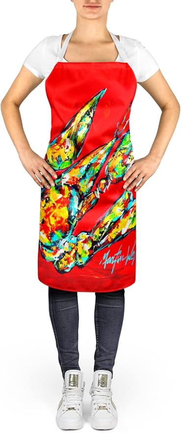 Caroline's Treasures Apron Cooking Kitchen Server Baking Crafts Gardening for Adult Women Men, Unisex, Large, Multicolor