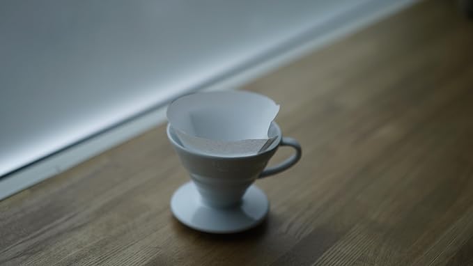 Hario V60 Paper Coffee Filter, Size 02, White, 600ct