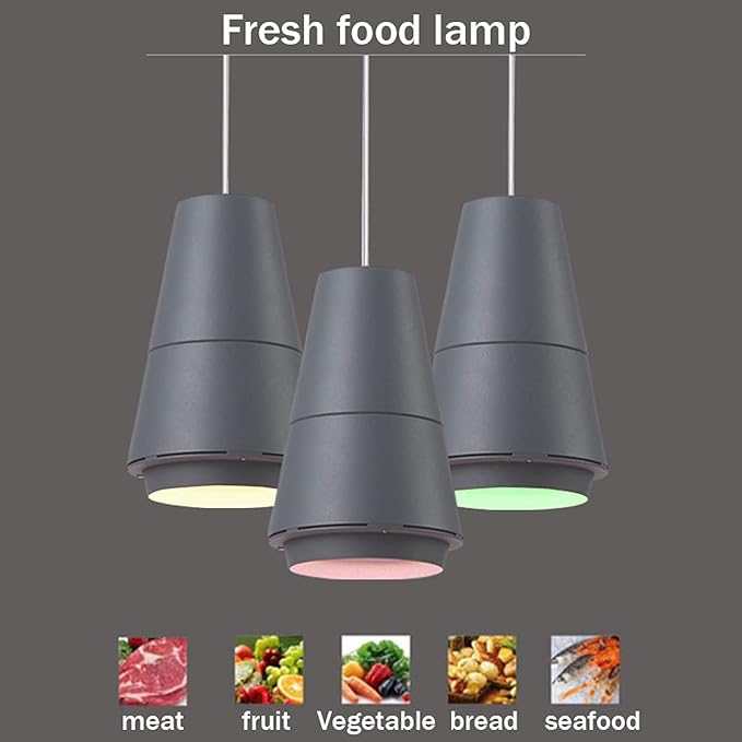 Fresh Food Pendant Light for Supermarket, Lamp for Fruit Vegetable Bread Seafood and Meat, Food Chandelier(Vegetable Lamp)