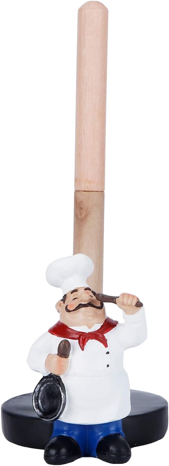 Double Layer Towel Holder Crafts Display for Kitchen Shop Restaurant Decoration