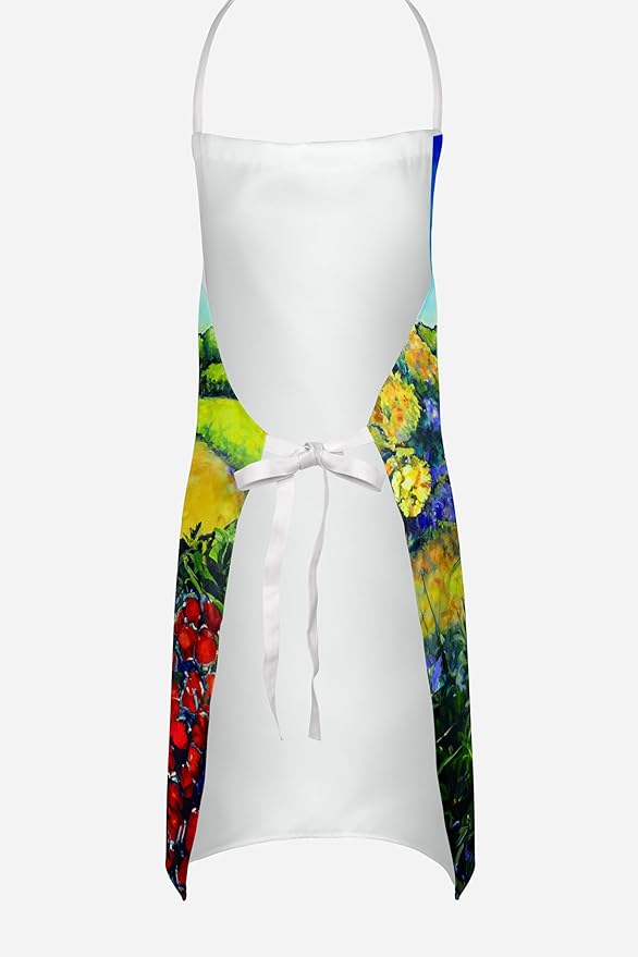 Caroline's Treasures Back Home Apron Cooking Kitchen Server Baking Crafts Gardening for Adult Women Men, Unisex, Large, Multicolor
