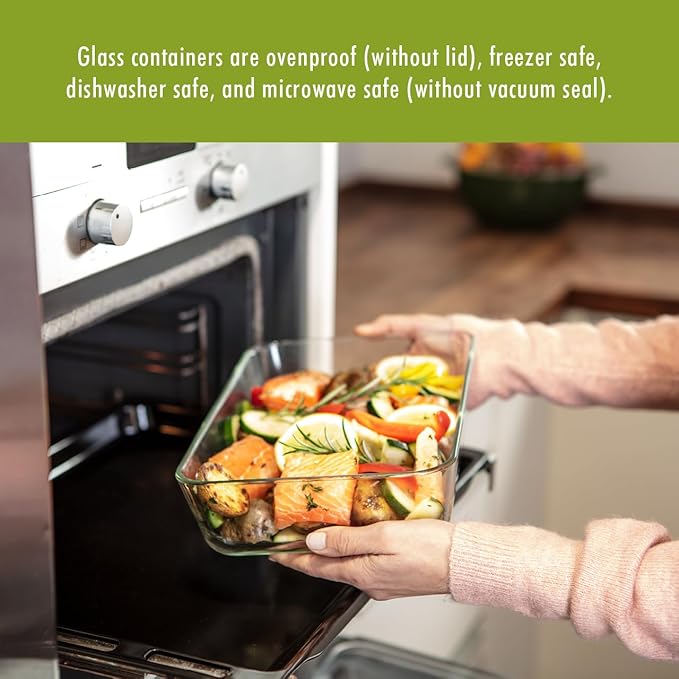 ZWILLING Fresh & Save Glass Airtight Food Storage Container, Meal Prep Container - Medium