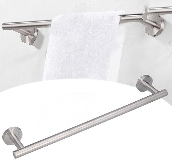 Elegant Multi - Purpose Towel Rack - Stainless Steel 304 Rust - Resistant Bar for Bathrooms and Kitchens