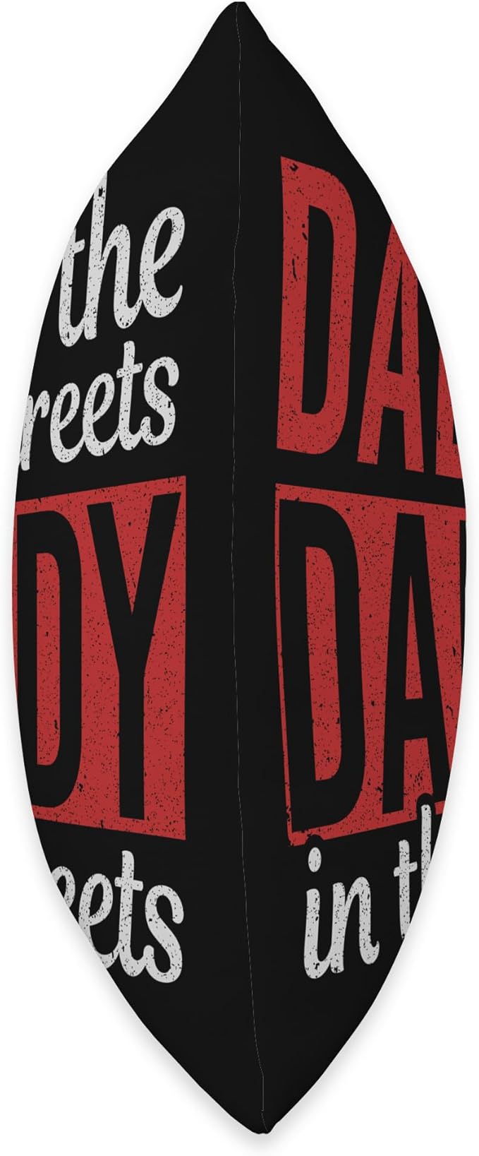 Dad In The Streets Daddy In The Sheets Throw Pillow, 16x16, Multicolor