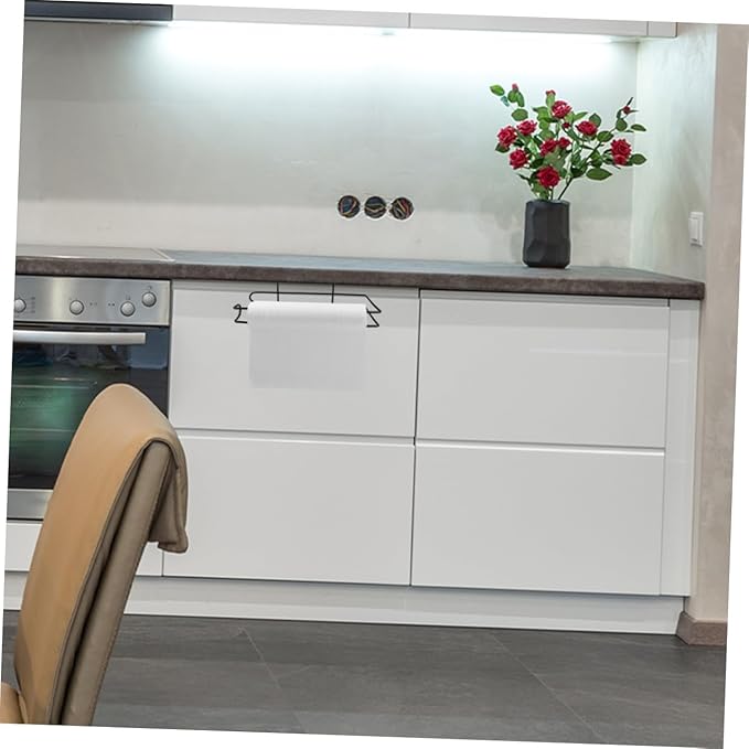 Ciieeo Shelf Industrial Paper Towel Holder for Rv Kitchen Towel Rack Over Door Holder