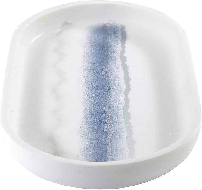 Avanti Linens - Vanity Tray, Resin Countertop Accessories, Marble Inspired Bathroom Essentials (Murano Collection)