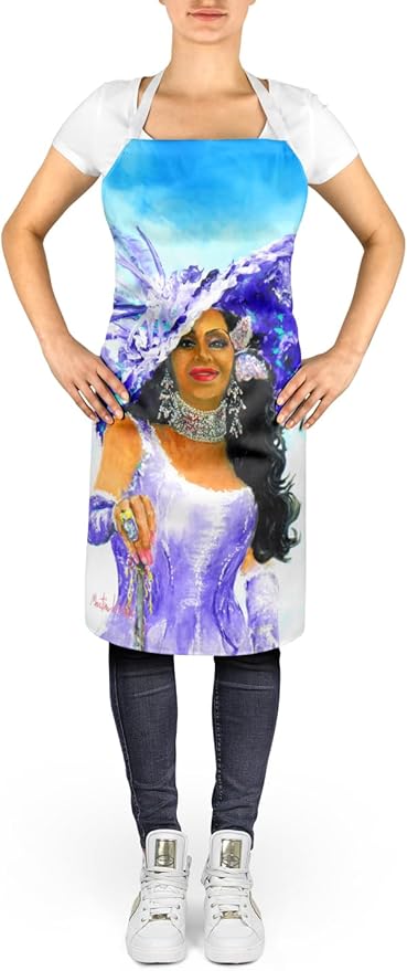 Caroline's Treasures Easter Parade Apron Cooking Kitchen Server Baking Crafts Gardening for Adult Women Men, Unisex, Large, Multicolor