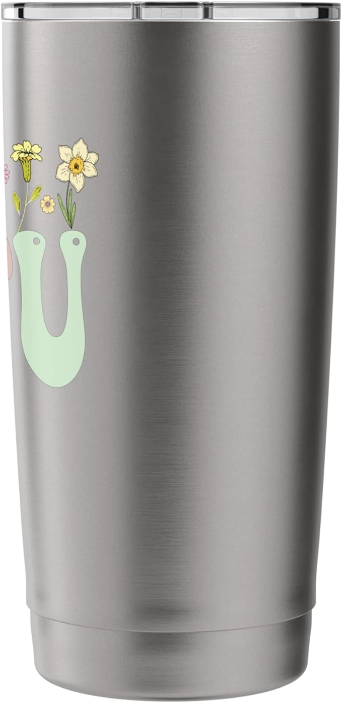 Tutu Gifts Women Wildflower Floral Design Tutu Stainless Steel Insulated Tumbler