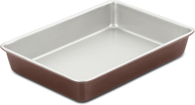 Cuisinart Cake Pan, Nonstick Interior, 13 x 9 Inch, Bronze, AMB-139CPBZ