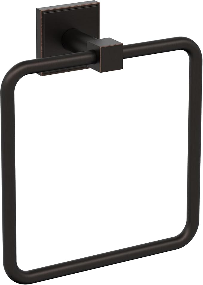 Amerock BH36072 Appoint 7-1/16" Wall Mounted Towel Ring - Oil Rubbed Bronze