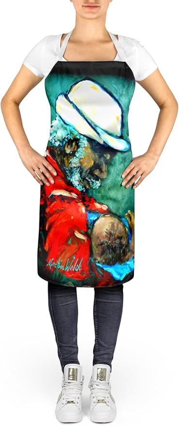 Caroline's Treasures Grand Pappy and Baby Apron Cooking Kitchen Server Baking Crafts Gardening for Adult Women Men, Unisex, Large, Multicolor