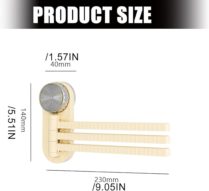 Suction Cup Rotating Towel Rack for Bathroom Wall-mounted Hook Kitchen Hanger for Effective Tool Storage Cabinet Mounted Towel Rack