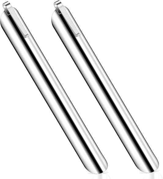 Restaurant Crumb Sweepers, Restaurant Crumb Cleaner, High Quality Stainless Steel Crumb Scraper, Crumber Tool for Waiters, Waitresses and Servers (2 PACK, Silver)