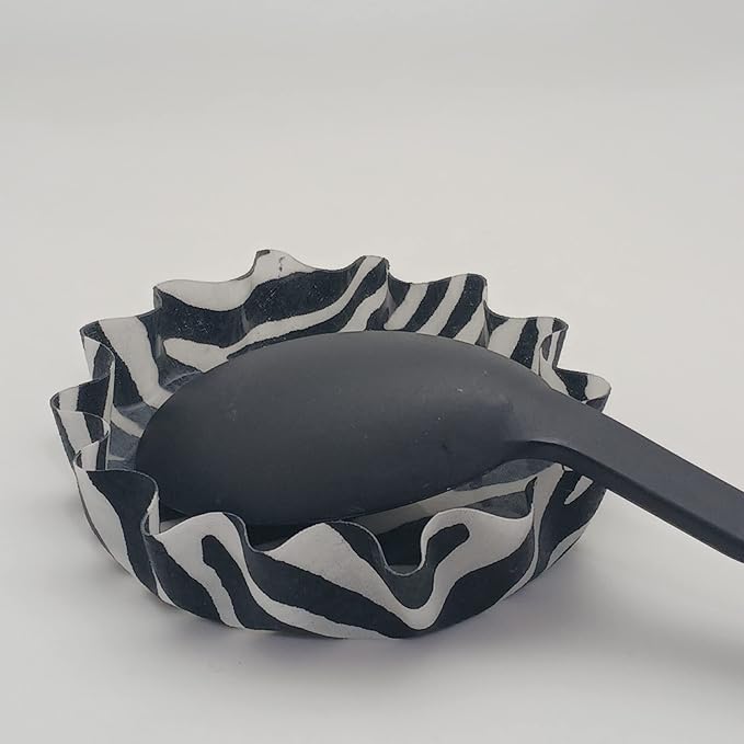 Andreas Silicone LP5-150 Zebra 5" Lillie Pad