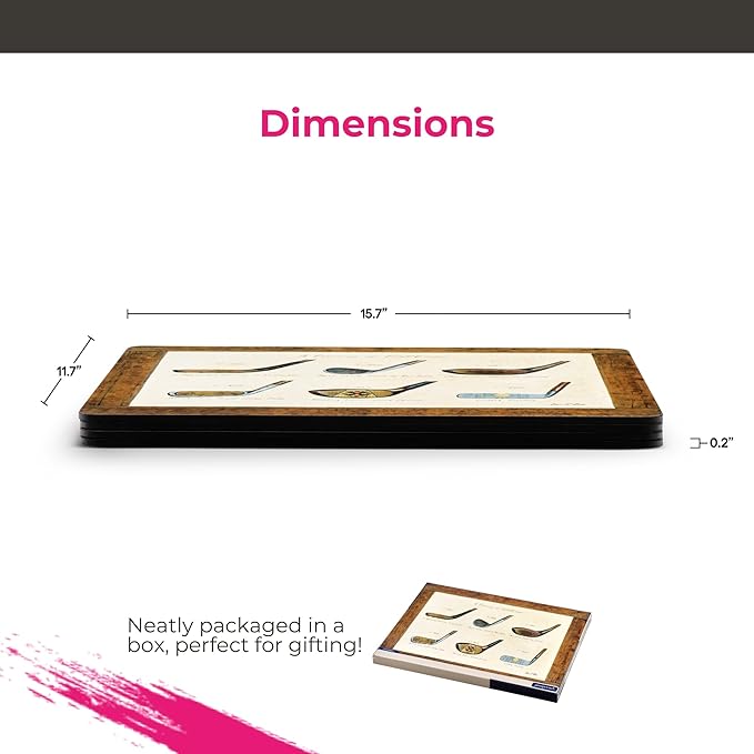 Pimpernel Placemats, Multicolor