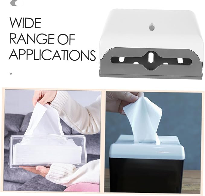 Cabilock -Mounted Paper Towel Dispenser Versatile Hand Towel Holder for Kitchen and Bathroom Space-Saving Design Easy Installation