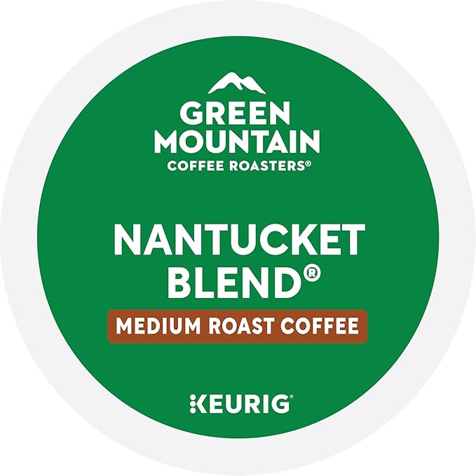 Green Mountain Coffee Roasters Nantucket Blend, Single-Serve Keurig K-Cup Pods, Medium Roast Coffee Pods, 48 Count