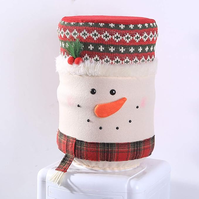 Acouto on Dispensers,Reusable Cover with Festive Design Reusable Dispenser Cover,Christmas Kitchen Decor,Festive,Holiday Dispenser Decoration,Cloth Co (179)