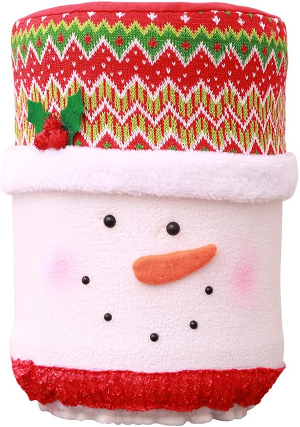 Acouto on Dispensers,Reusable Cover with Festive Design Reusable Dispenser Cover,Christmas Kitchen Decor,Festive,Holiday Dispenser Decoration,Cloth Co (179)