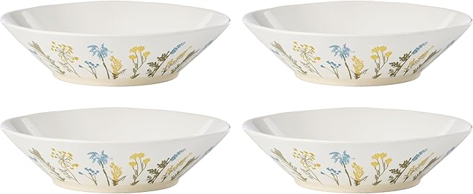 Lenox 898387 Wildflowers Dinner Bowls, Set Of 4