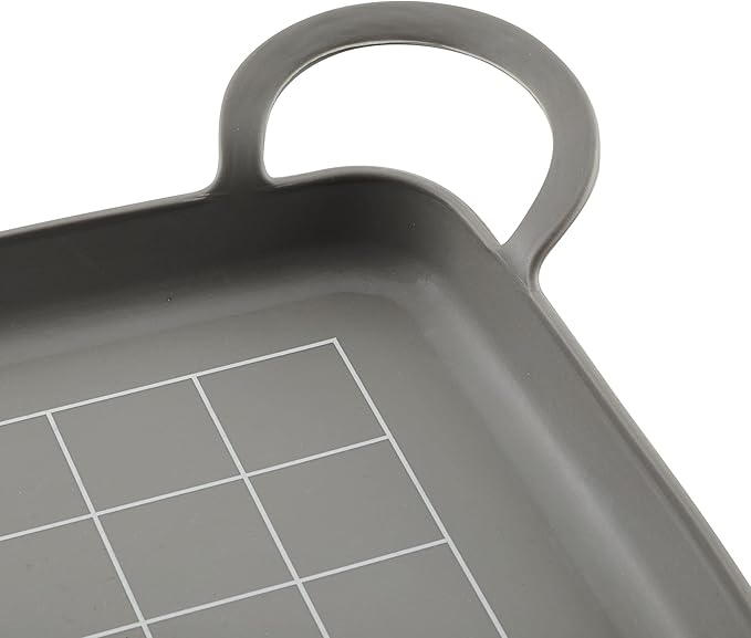 Rachael Ray Tools and Gadgets Silicone Nonstick Roasting and Baking Mat, 10 Inch x 14.75 Inch, Gray