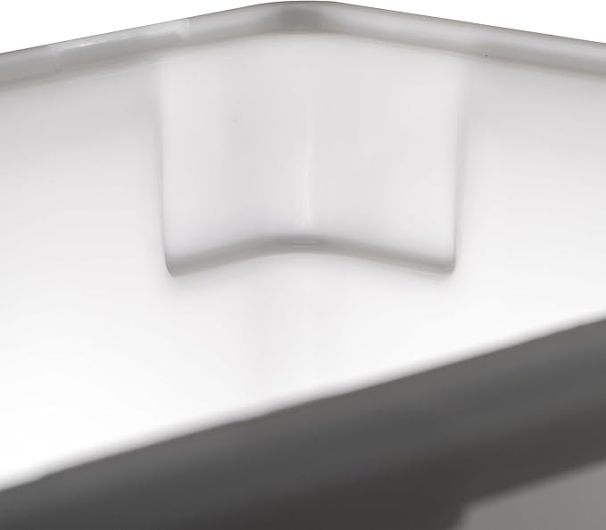Winco Commercial Food Storage Box/Tote for Restaurant, 12" x 18"