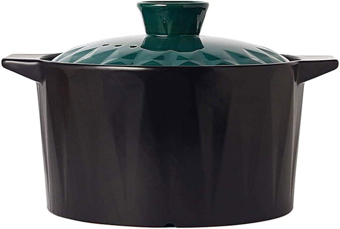 Casserole Cookware Ceramic Saucepan with Lid High-class Steam Soup Bowl Steaming Cup Suitable for Home Kitchen Egg Cream Herbs Bird's Nest Tonic (Size : A)