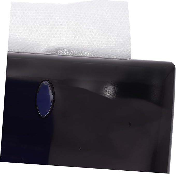 Cabilock Wall-Mounted Tissue Dispenser for Bathroom and Kitchen No Drilling Paper Towel Holder Storage Box Sturdy Plastic Suitable for Home and Commercial Use